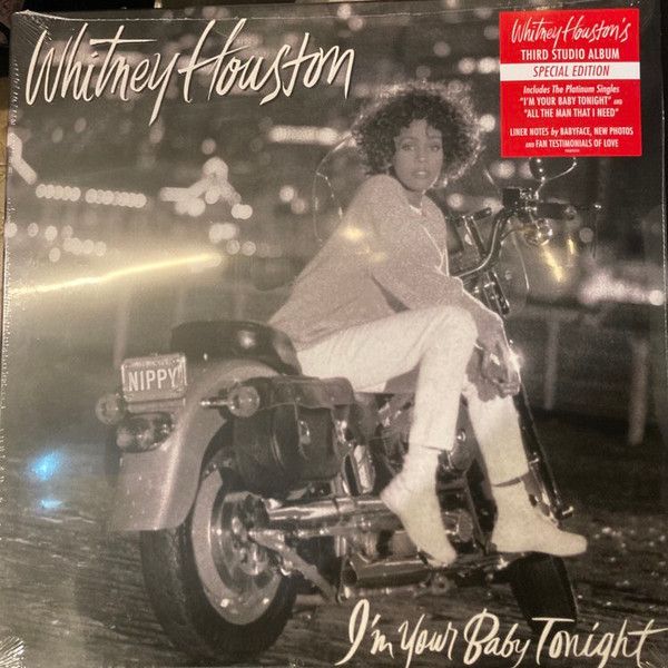 Whitney Houston – I&#39;m Your Baby Tonight - lp