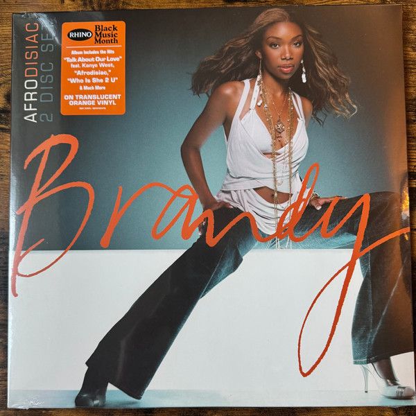 Brandy  – Afrodisiac - 2 lp -  Translucent orange