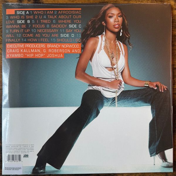 Brandy  – Afrodisiac - 2 lp -  Translucent orange