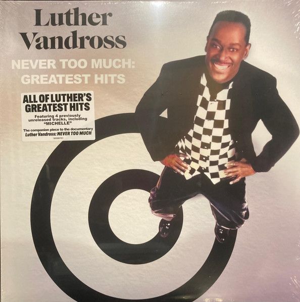 Luther Vandross – Never Too Much: Greatest Hits - 2 lp