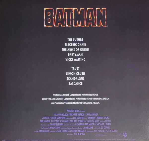 Prince – Batman™ (Motion Picture Soundtrack) - lp