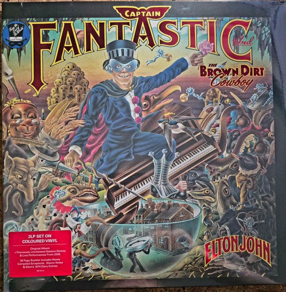 Elton John - Captain Fantastic And The Brown Dirt Cowboy (2 LP) (50th Anniversary Edition) (Coloured Vinyl)
