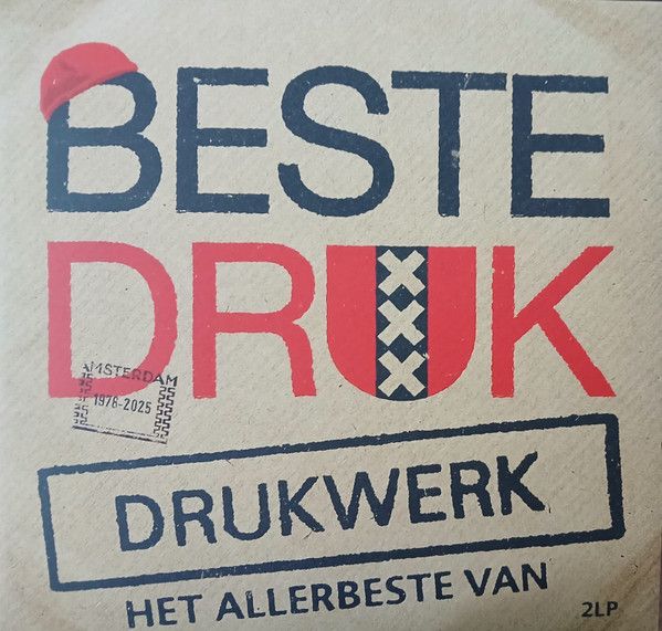 Drukwerk – Beste Druk (Het Allerbeste Van) - 2 lp red colour
