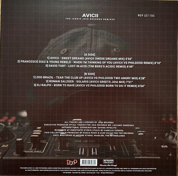 Avicii – The Iconic Joia Records Remixes - lp