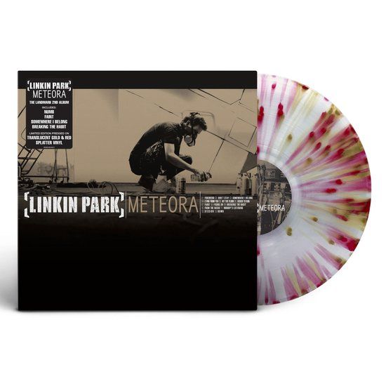 Linkin Park - Meteora (Translucent Gold &amp; Red Splatter Vinyl)