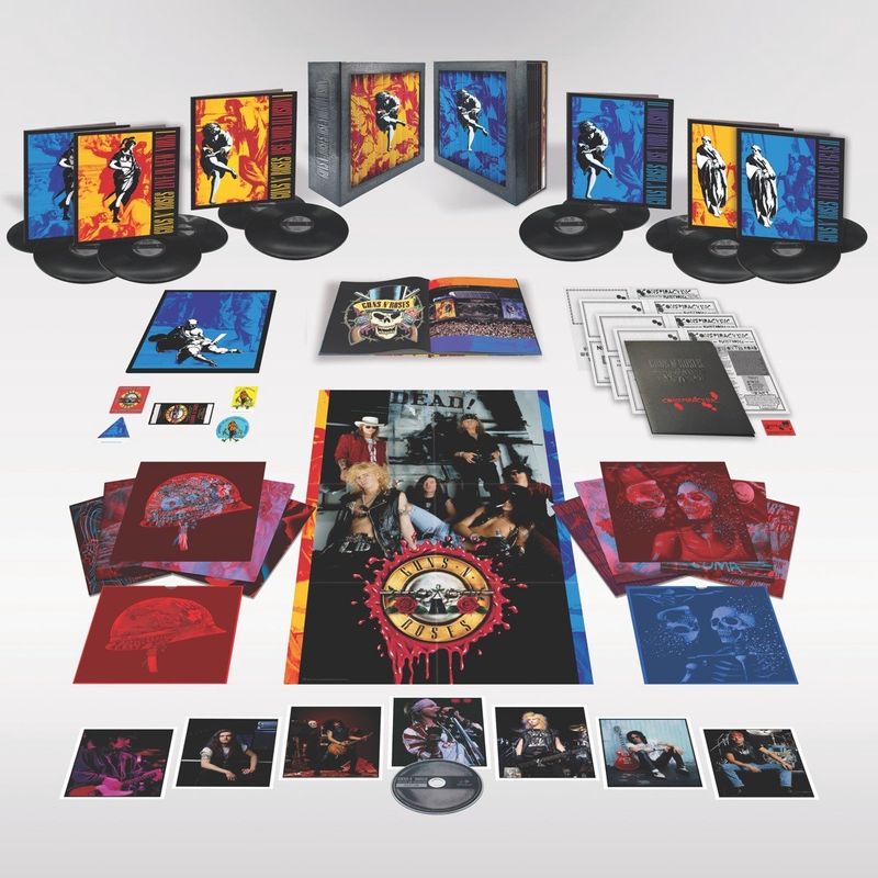 Guns N' Roses - Use Your Illusion I &amp; II (12 LP | Blu-Ray) (Limited Edition) (Remastered) (Deluxe Edition)