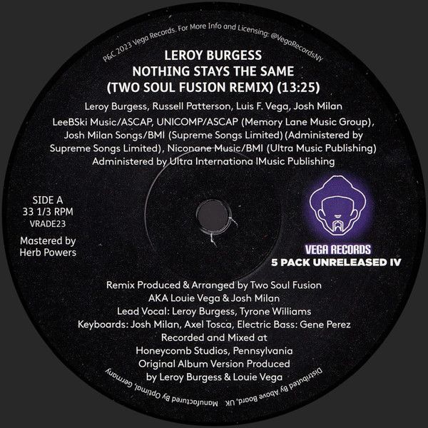 Vega Records 5 Pack Unreleased IV