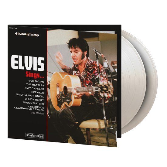Elvis Presley – Elvis Sings... - 2 lp  white