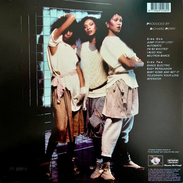 Pointer Sisters – Break Out - lp blue