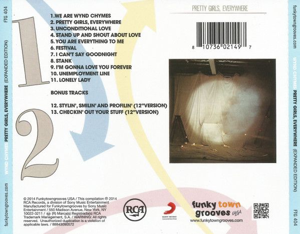 Wynd Chymes – Pretty Girls, Everywhere - cd