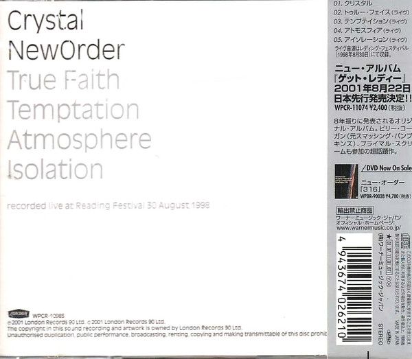 New Order – Crystal - cd