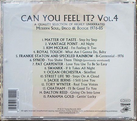 Various – Can You Feel It? Vol.4 (Modern Soul, Disco &amp; Boogie 1976-85) - cd