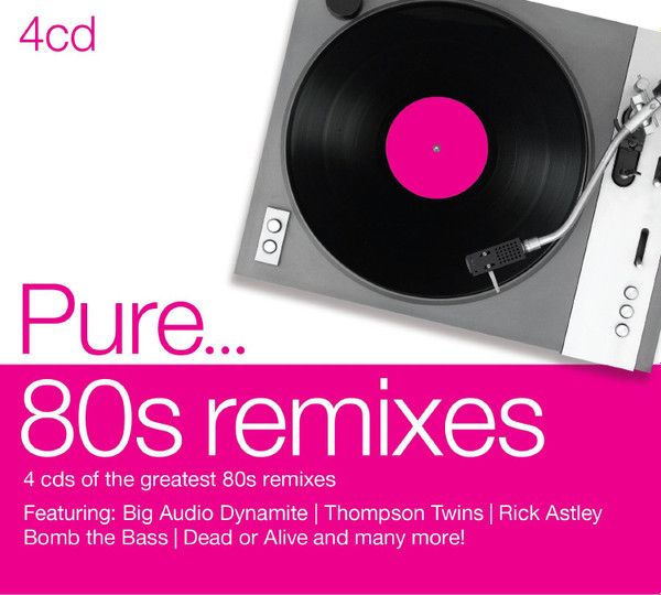 Various – Pure... 80s Remixes - 4 cd box