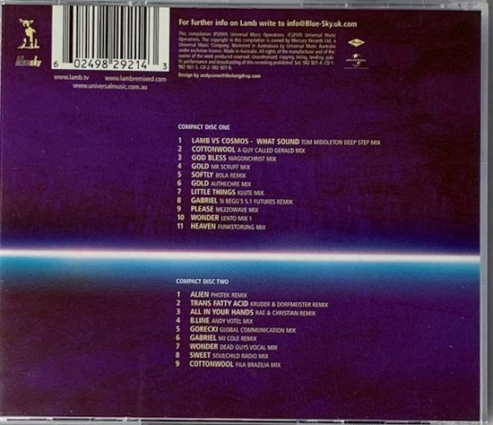 Lamb – Remixed  - cd