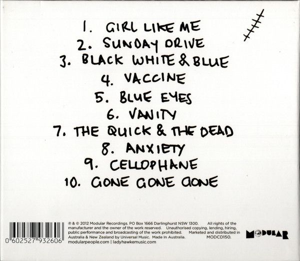 Ladyhawke – Anxiety  - cd