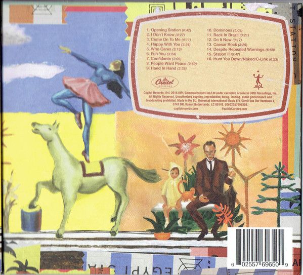 Paul McCartney – Egypt Station  - cd