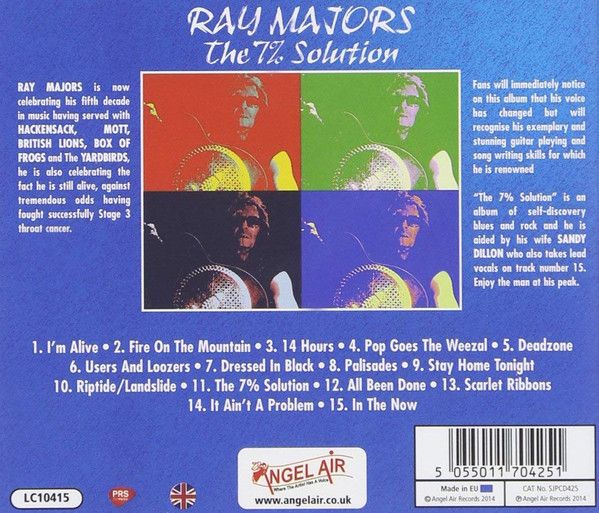 Ray Majors – The 7% Solution  - cd