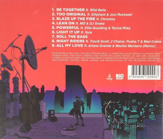 Major Lazer – Peace Is The Mission -  cd