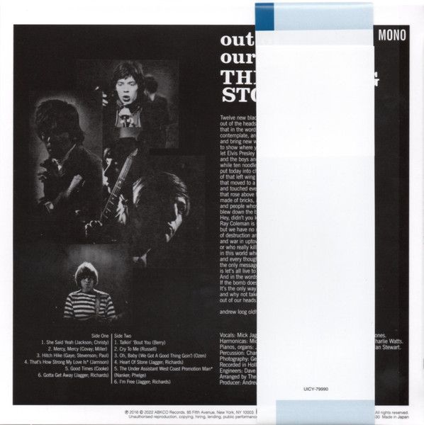 The Rolling Stones – Out Of Our Heads -  cd