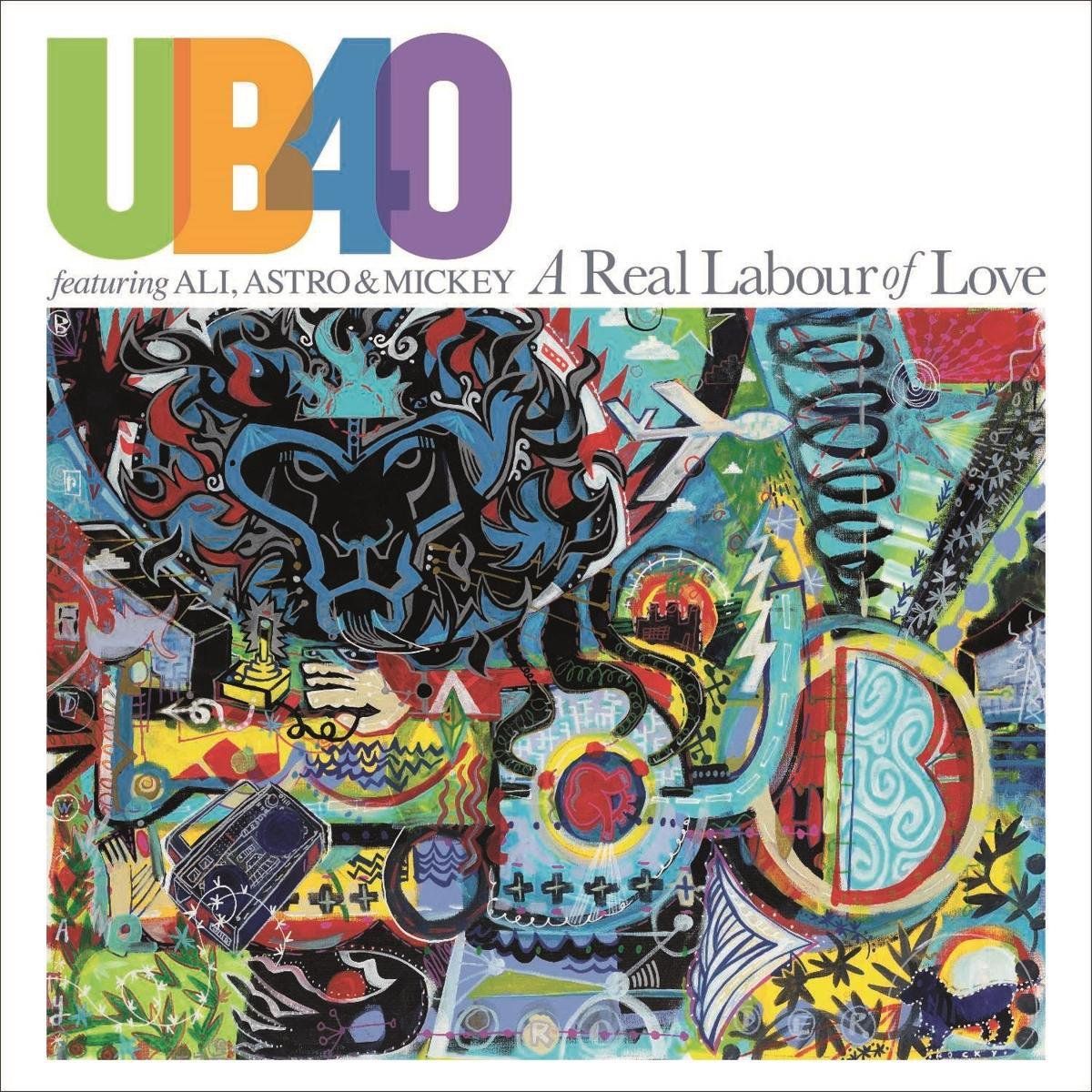 UB40 (2) Featuring Ali, Astro* &amp; Mickey – A Real Labour Of Love  - cd