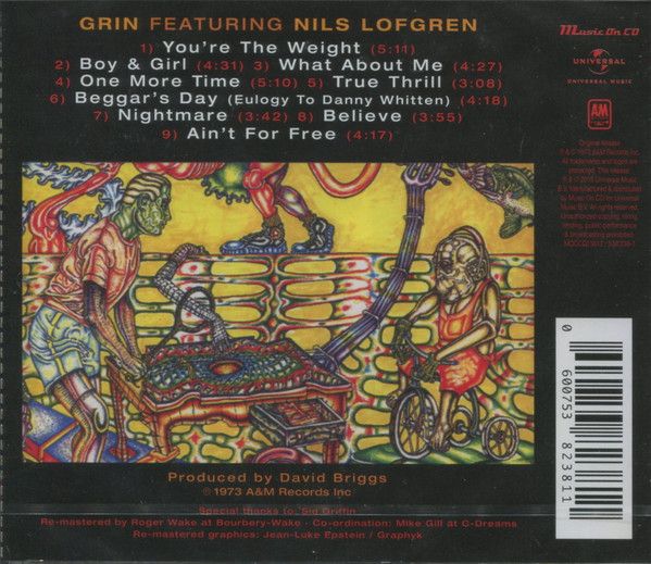 Grin – Gone Crazy - cd