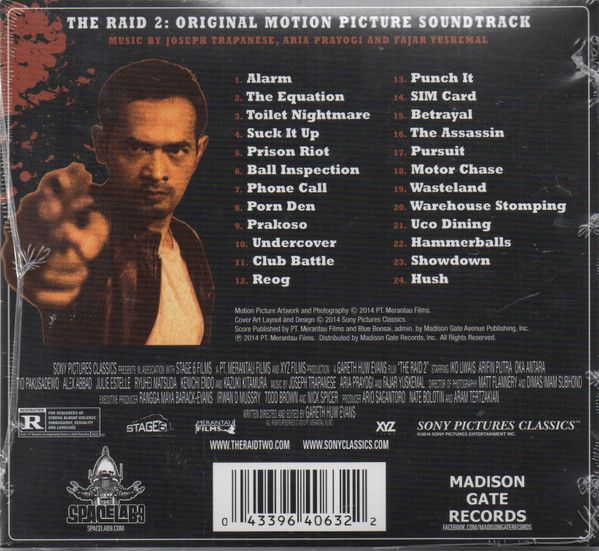 Joseph Trapanese, Aria Prayogi And Fajar Yuskemal – The Raid 2 (Original Motion Picture Soundtrack)