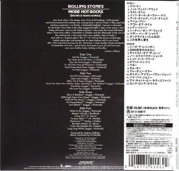 The Rolling Stones – More Hot Rocks (Big Hits &amp; Fazed Cookies)