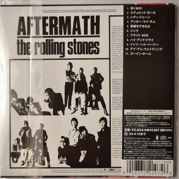 The Rolling Stones – Aftermath - cd