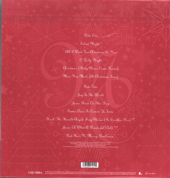 Mariah Carey – Merry Christmas - lp picture disc