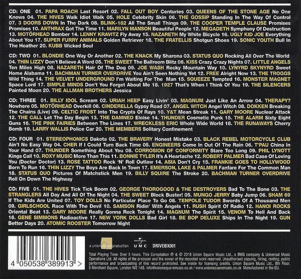 Driven By Rock - 100 Essential Driving Songs