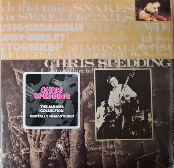 Chris Spedding – Just Plug Him In! - cd cardboard