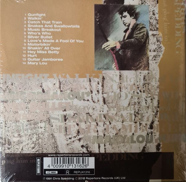 Chris Spedding – Just Plug Him In! - cd cardboard