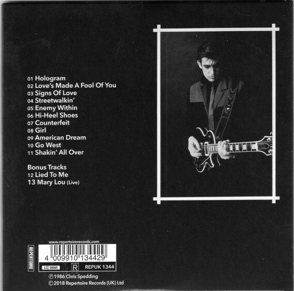 Chris Spedding – Enemy Within - cd cardboard