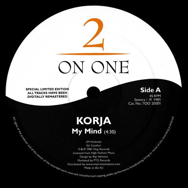 Korja / Rainbow Team – My Mind / Stay  -12"