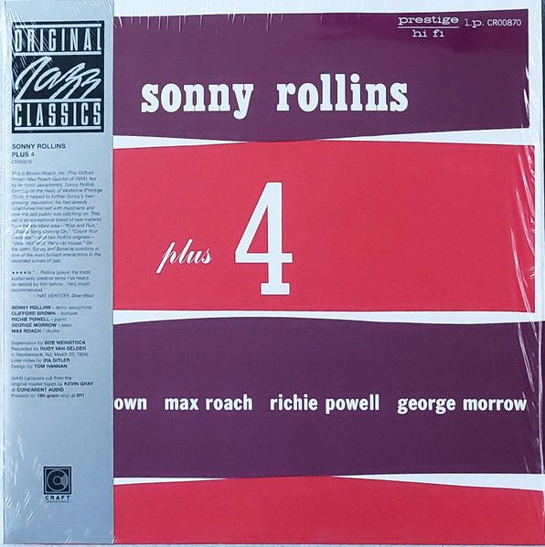 Sonny Rollins – Plus 4 - lp