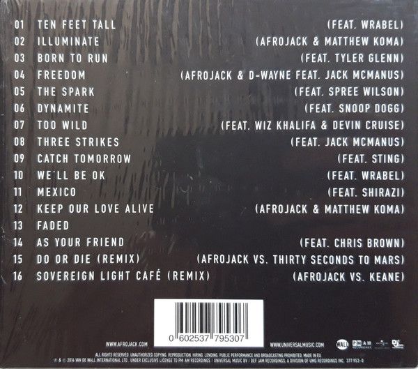 Afrojack – Forget The World - cd