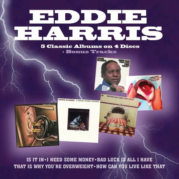 Eddie Harris – 5 Classic Albums On 4 Discs