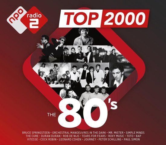 Various Artists - Top 2000 - The 80's (CD)