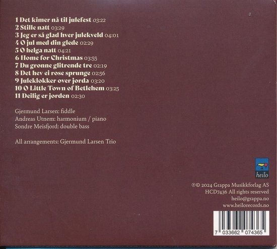 Gjermund Larsen - Christmas Sessions (CD)