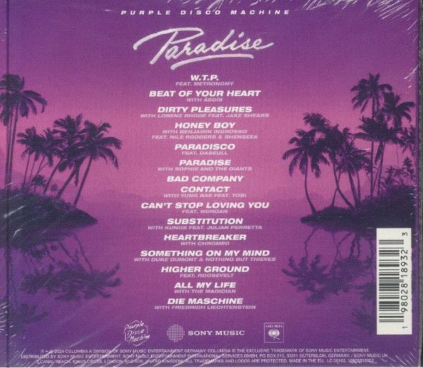 Purple Disco Machine – Paradise - cd digipack