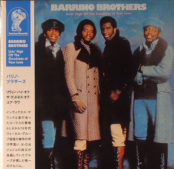 The Barrino Brothers – Livin' High Off The Goodness Of Your Love - cd papersleeve