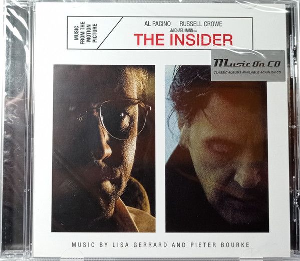 Lisa Gerrard And Pieter Bourke – The Insider (Music From The Motion Picture) - cd
