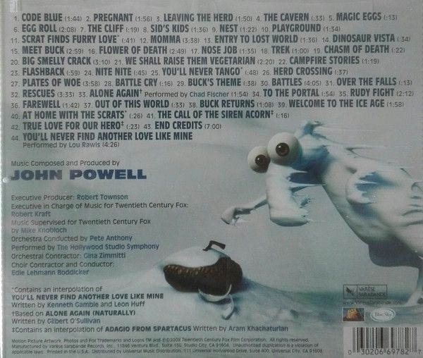 John Powell – Ice Age Dawn Of The Dinosaurs (Original Motion Picture Soundtrack) - cd