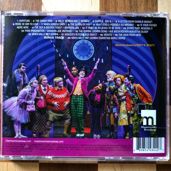 Roald Dahl's Charlie And The Chocolate Factory: The New Musical (Original Broadway Cast Recording) - cd