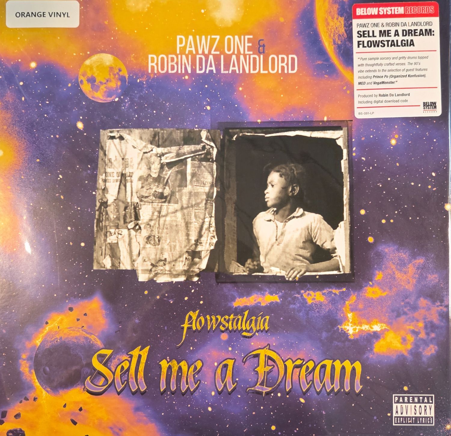 Pawz One &amp; Robin Da Landlord - Sell Me A Dream: Flowstalgia (LP) (Coloured Vinyl)