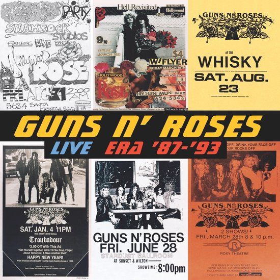 Guns N' Roses - Live Era '87-'93 (4 LP)