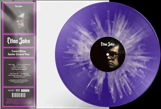 Elton John - Elton John (LP) (Coloured Vinyl) (Limited Edition) (Remastered)