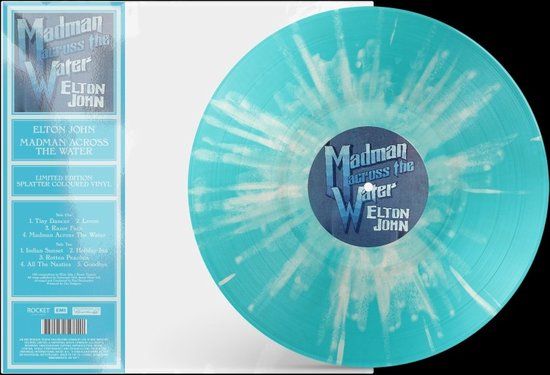 Elton John - Madman Across The Water (LP) (Coloured Vinyl) (Limited Edition) (Remastered)