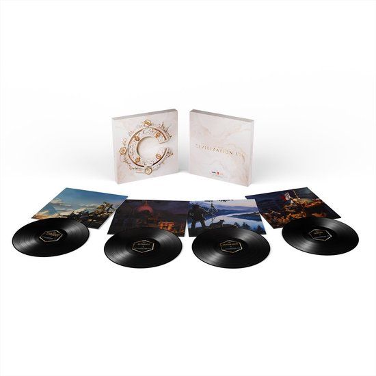 Christopher Tin, Geoff Knorr en Roland Rizzo - Sid Meier's Civilization VII (4 LP)