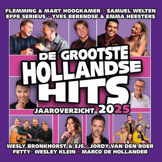Various Artists - Hollandse Hits Jaaroverzicht 2025 (CD)